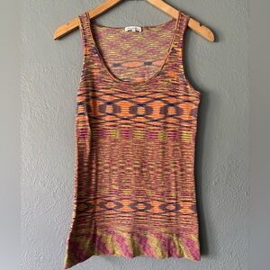 Minnie Rose | Cotton Spandex Variegated Soft Tank Top | M 💕👚